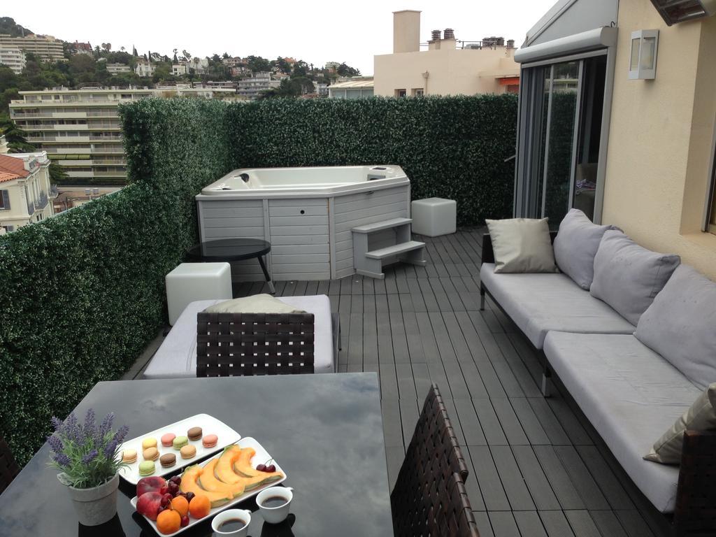 Апартаменти Penthouse With Jacuzzi On The Big Terrace Канни Екстер'єр фото