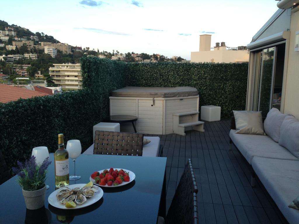 Апартаменти Penthouse With Jacuzzi On The Big Terrace Канни Екстер'єр фото