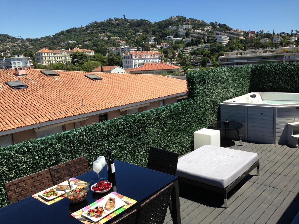 Апартаменти Penthouse With Jacuzzi On The Big Terrace Канни Екстер'єр фото